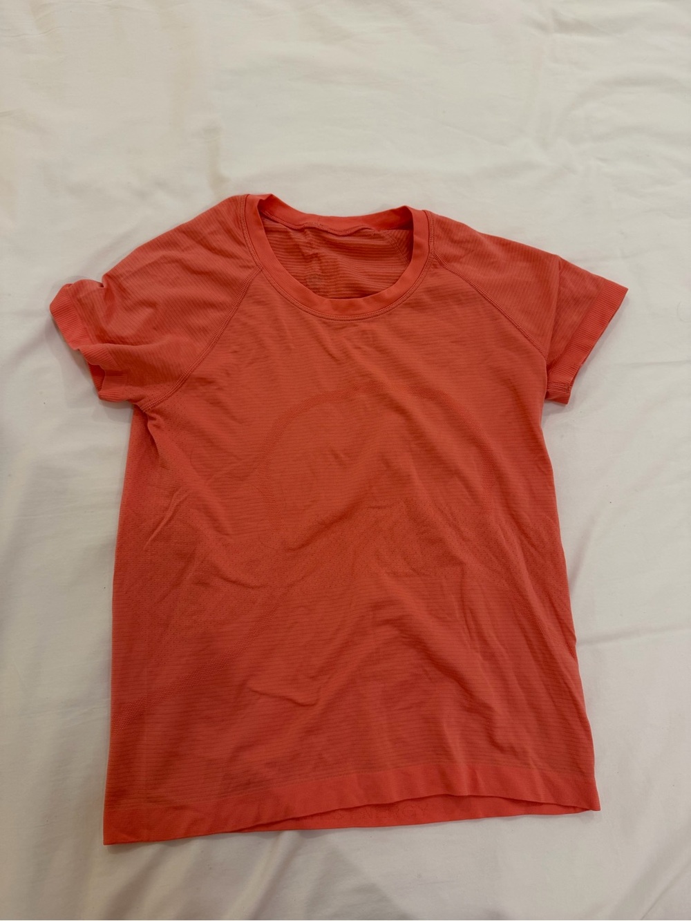 lululemon athletica Short-Sleeve Crewneck Top - Coral